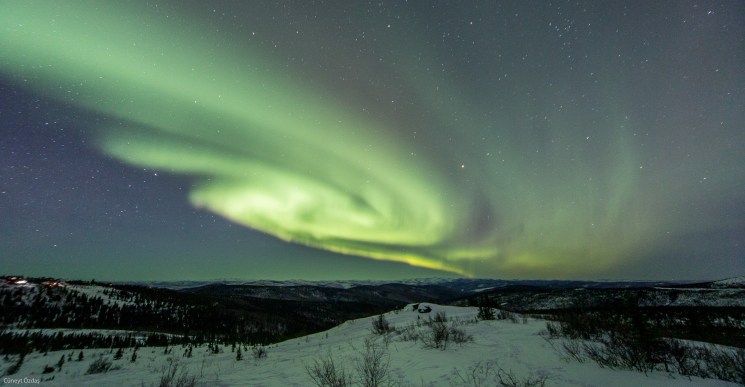 İlk auroramız!